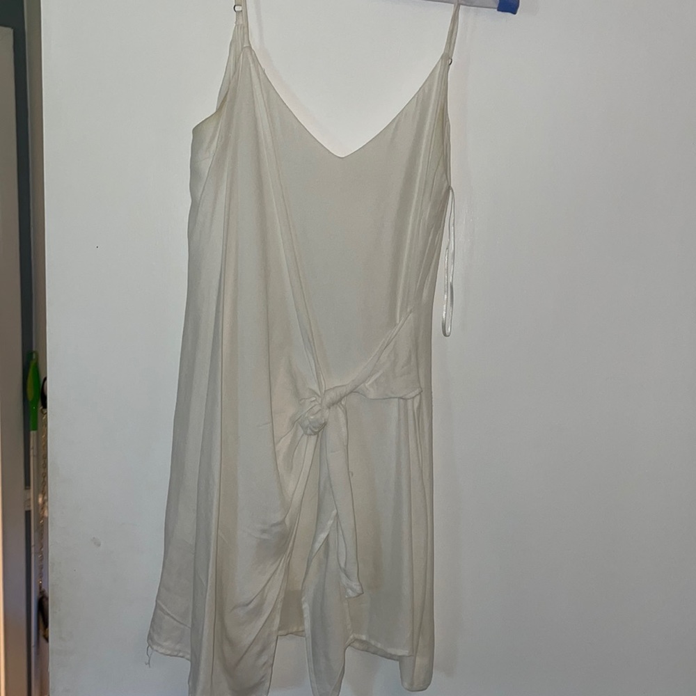 Impeccable pig white small dress